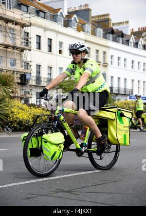 St John Ambulance Zyklus Response Unit, UK Stockfoto