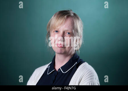 Kate Hamer, der walisischen Schriftsteller auf dem Edinburgh International Book Festival 2015. Edinburgh, Schottland. 25. August 2015 Stockfoto