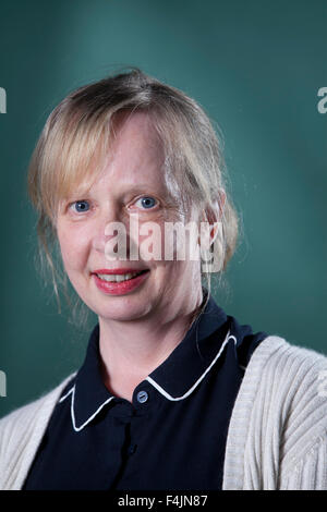 Kate Hamer, der walisischen Schriftsteller auf dem Edinburgh International Book Festival 2015. Edinburgh, Schottland. 25. August 2015 Stockfoto