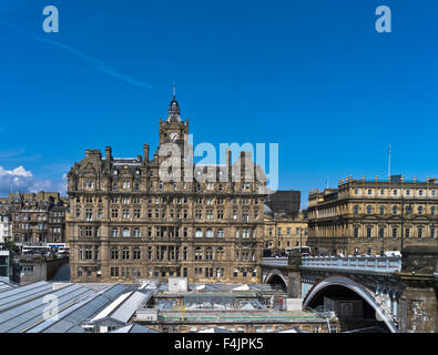 Dh Balmoral Hotel WAVERLEY EDINBURGH North Bridge Edinburgh Hotel Balmoral Stockfoto