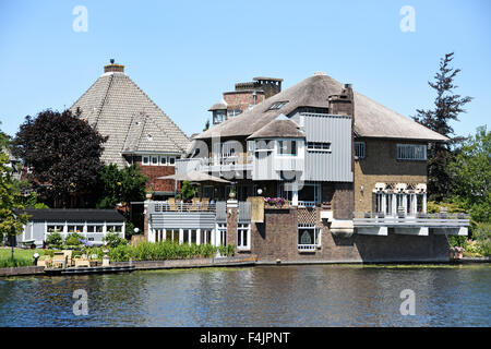 Haarlem Niederlande Holland Spaarne Estate Stadt Stockfoto