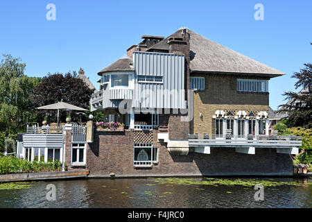 Haarlem Niederlande Holland Spaarne Estate Stadt Stockfoto