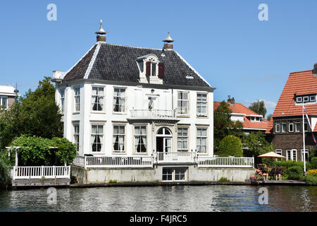 Haarlem Niederlande Holland Spaarne Estate Stadt Stockfoto