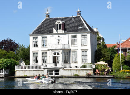 Haarlem Niederlande Holland Spaarne Estate Stadt Stockfoto