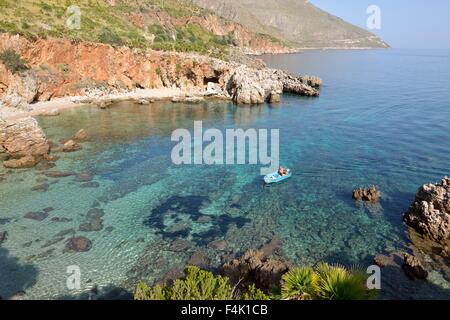 Naturreservat Zingaro, San Vito lo Capo, Provinz Trapani, Sizilien, Italien Stockfoto