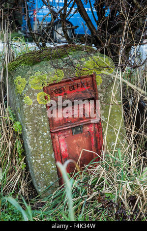 In der Post verloren Stockfoto