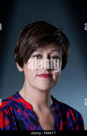 Tracey Thorn, britischer Sänger, Songwriter und Schriftsteller das Edinburgh International Book Festival 2015. Stockfoto