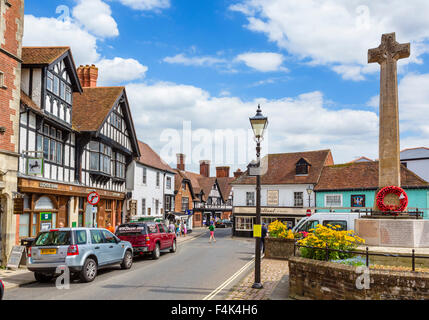 High Street in der Innenstadt, Arundel, West Sussex, England, UK Stockfoto