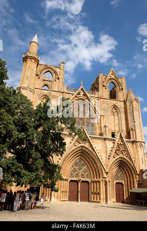 Lala Mustafa Pasha Moschee, Famagusta im türkischen Nordzypern KATHY DEWITT Stockfoto