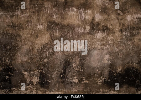 Markierungen auf der Innenseite einer Gaskammer in Auschwitz, Oswiecim, Polen Stockfoto