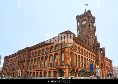 Berliner Rathaus (Rathaus), Alexanderplatz, Deutschland. Stockfoto