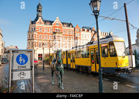 Kopenick, Blick von der Spree, Berlin, Deutschland. Stockfoto