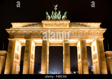 Brandenburger Tor, Berlin, Deutschland. Stockfoto