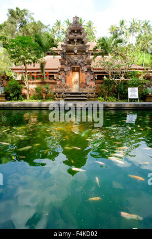 Einer der kleinen Tempel im Bezirk Ubud, Bali. Stockfoto