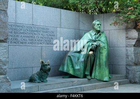 Franklin D Roosevelt Memorial, Washington DC, USA Stockfoto