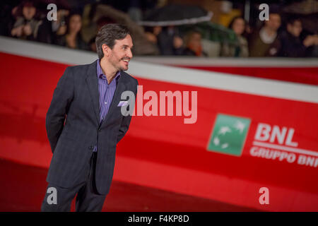 Rom, Italien. 18. Oktober 2015. Einen roten Teppich für den Film "Freeheld" mit dem Regisseur Peter Sollett während die 10. Ausgabe der "Festa del Cinema" in Rom. © Davide Fracassi/Pacific Press/Alamy Live-Nachrichten Stockfoto