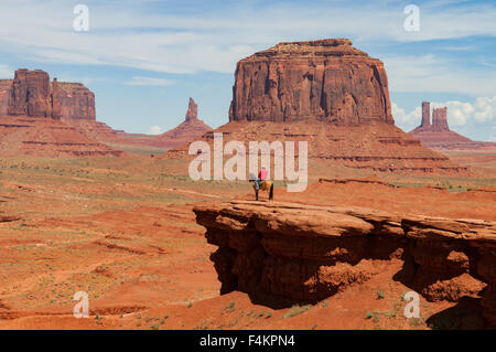 John Ford Lookout, Monument Valley, Arizona, USA Stockfoto