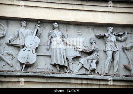 Kino Moskva Moskau, Sankt Petersburg, Russland Stockfoto