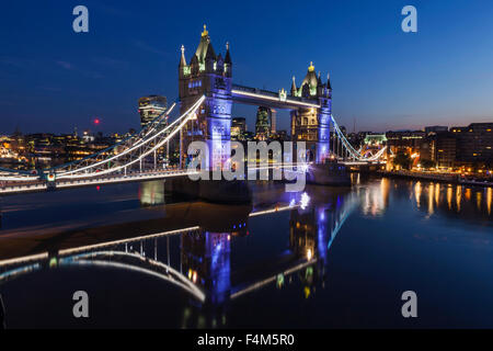 England, London, Tower Bridge Stockfoto