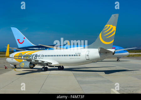 Boeing 737-Pauschalreise Stockfoto