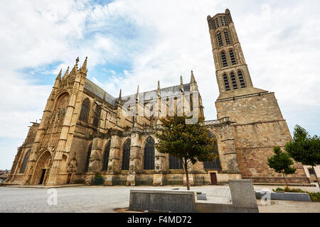 Kathedrale Saint-Etienne in Limoges, Haute-Vienne, Limousin, Frankreich. Stockfoto