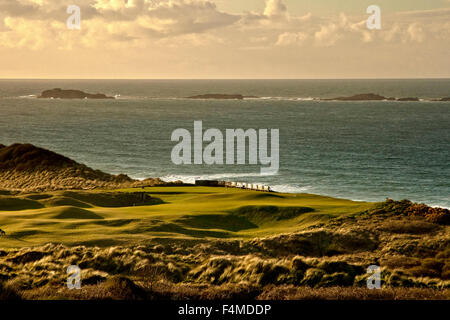 Royal Portrush Golf Club neu angekündigt als Austragungsort für das Jahr 2019 Open Golf Championship Stockfoto