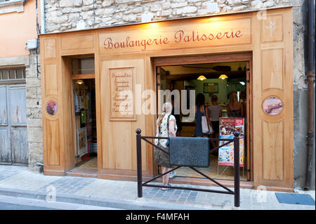 Boulangerie Patisserie Shop in Provence Frankreich Europa Stockfoto