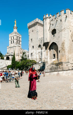 Theaterfestival in Avignon Departement Vaucluse Provence Frankreich Europa Stockfoto