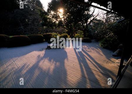 Japan, Kyoto, Shisendo-Tempel, Garten Stockfoto