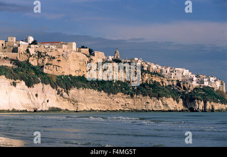 Italien, Apulien, Gargano, Vieste Stockfoto