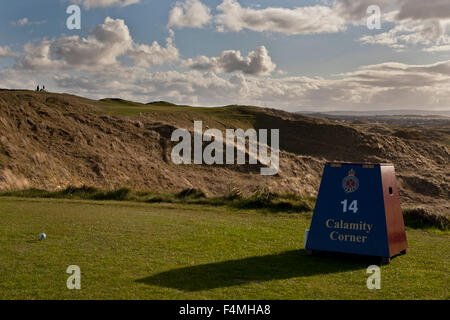 Datei Fotos: Portrush, Antrim, Nordirland, Vereinigtes Königreich. 25. April 2013. Royal Portrush Golf Club neu angekündigt als Austragungsort für 2019 Open Golf Championship Credit: Motofoto/Alamy Live News Stockfoto