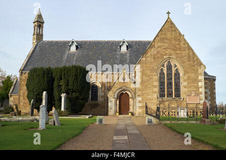 ATHELSTANEFORD PFARRKIRCHE, KIRK, EAST LOTHIAN, SCHOTTLAND Stockfoto