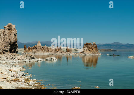 Tufas des Mono Lake, Kalifornien, USA Stockfoto