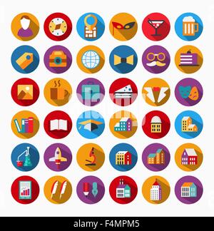 Urlaub-Symbole Stock Vektor