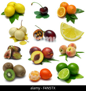 Salat, Diät-Konzept, grüner Minze Tee, verschiedenen Gewürzen, Trockenfrüchten und Nüssen Stockfoto