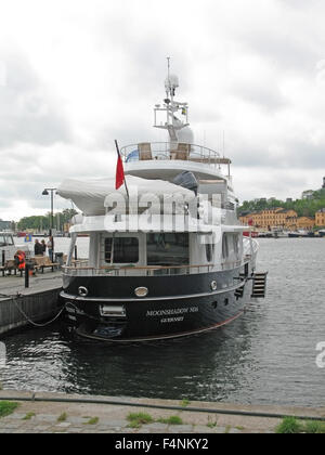 Boot-Hosts von Guernsey im Hafen Stockfoto