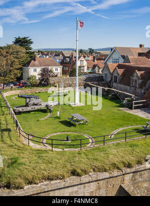 Yarmouth Castle, Isle Of Wight, England, UK Stockfoto