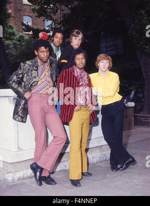 Das entspricht UK R&B-Gruppe im Jahr 1968. Foto Tony Gale Stockfoto