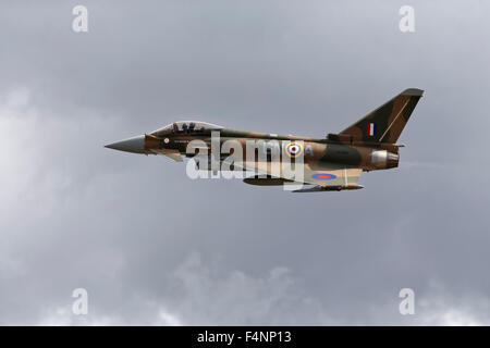 Eine Königliche Luftwaffe 29(R) Squadron Eurofighter Typhoon, ZK349. Stockfoto