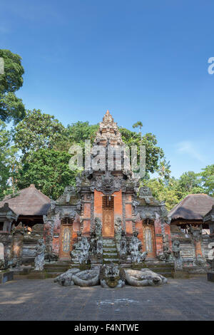 Pura Dalem Agung Padangtegal, Monkey forest Tempel, Ubud, Bali, Indonesien Stockfoto