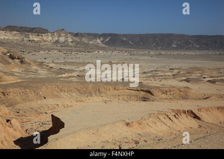 Landschaft des nördlichen Dhofar, Oman Stockfoto