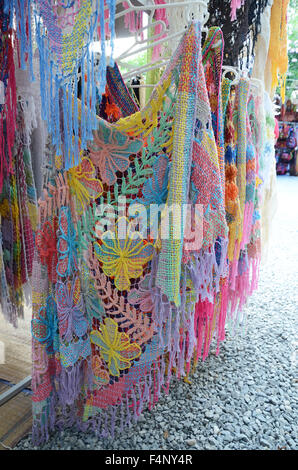 Las Dalias, Hippie-Markt in San Carlos auf Ibiza Stockfoto