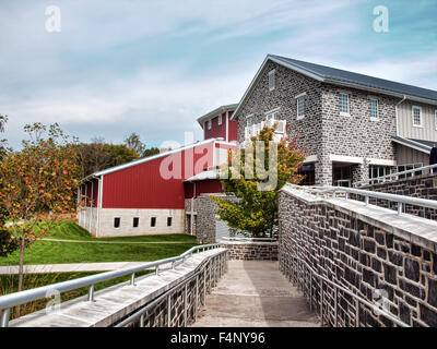 Gettysburg, Pennsylvania, USA. Oktober 20,2015. Besucherzentrum und Museum von der Gettysburg National Historic Site Stockfoto