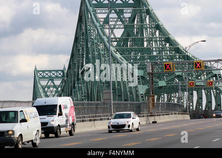 Jacques Cartier Brücke in Montreal, Quebec Stockfoto