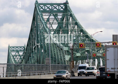 Jacques Cartier Brücke in Montreal, Quebec Stockfoto