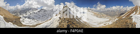 Malerische Panorama im Dolpo Region in Nepal Stockfoto