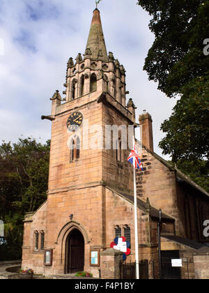 Kirche St. Ebbas an Beadnell Northumberland in England Stockfoto