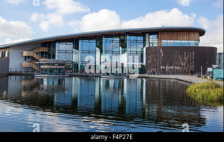 University of York Roger Kirk Zentrum auf dem Campus Heslington East Stockfoto