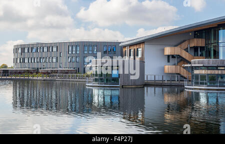 University of York Roger Kirk Zentrum auf dem Campus Heslington East Stockfoto