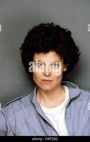 Sigourney Weaver / Aliens 1986 unter der Regie von James Cameron Stockfoto